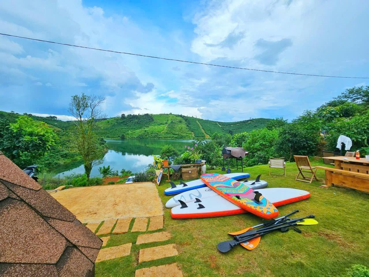 Nha Bao La - Ho Dak Long Thuong Bảo Lộc Exterior photo